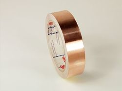 3M EMI Copper Foil Shielding Tape 1181, 3/4 in x 18 yd (19,05 mm x 16,5 m), 12 per case