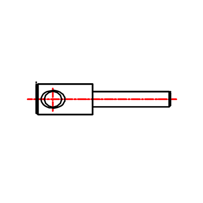 TDA080P243 Slide Pin (Pressure Roller A)