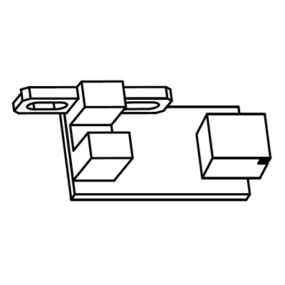 TDA080P406-1 Length Encoder (Left) with Hardware